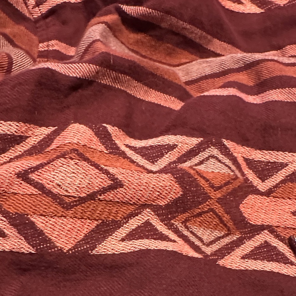 ARIAT-Striped Aztec Hooded Pullover - Picture 9 of 15